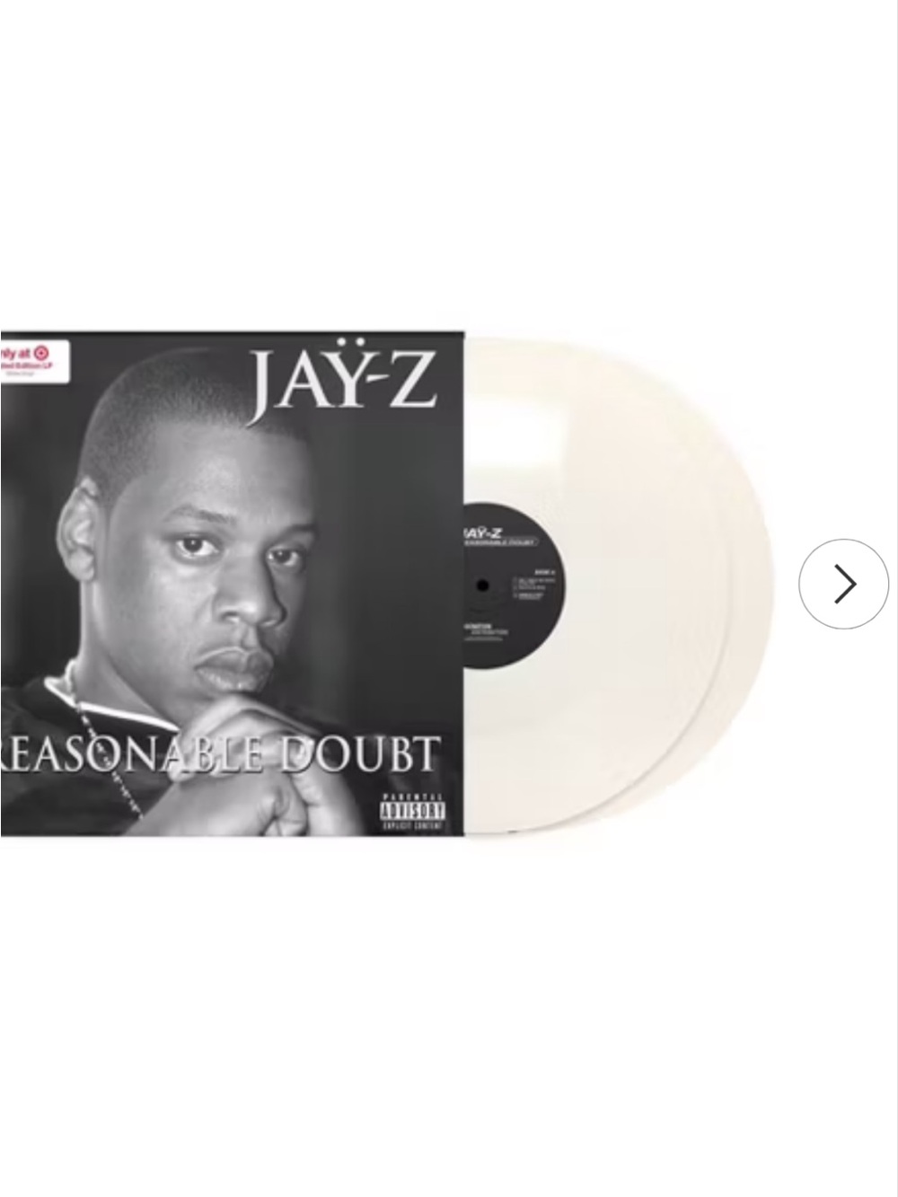 JAY-Z "Reasonable Doubt" Vinyl White LP Set, Collectors Set Unreleased Music.
